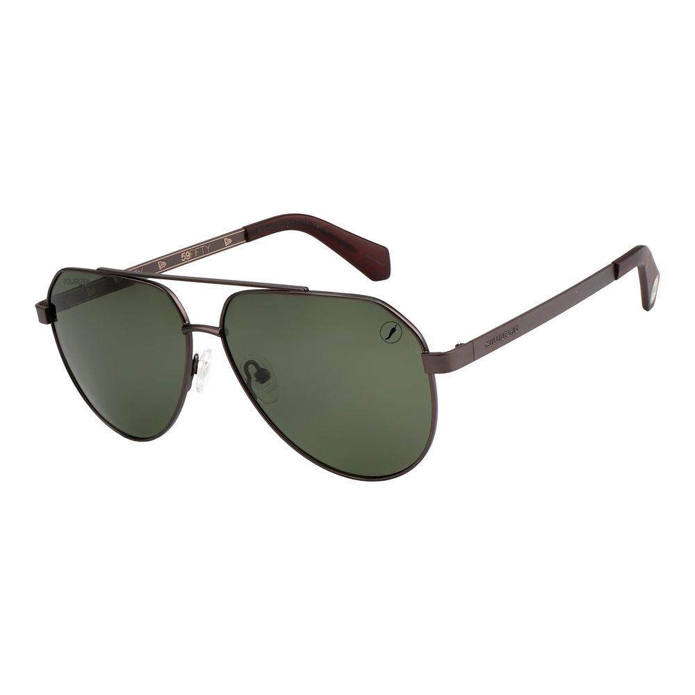 OC.MT.4322-1522.1  Oculos de Sol Masculino New Era Aviador Polarizado Verde -4-